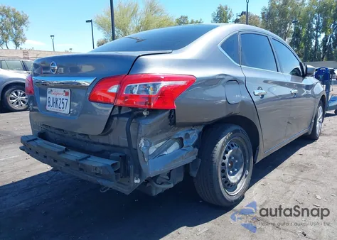 2019 Nissan Sentra S/Sv/Sr/Sl z USA, uszkodzony, nr VIN 3N1AB7AP2KY325652